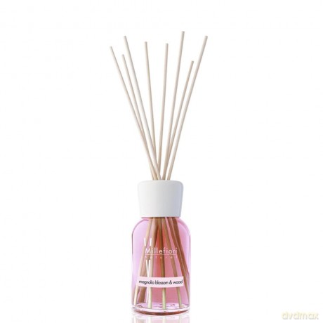 Millefiori Natural Diffusor Magnolia Blossom and Wood, Pink, 6 x 6 x 25 cm