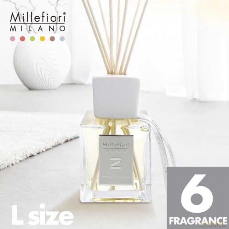 Millefiori Raumduft, Glas, gelb, 500ml