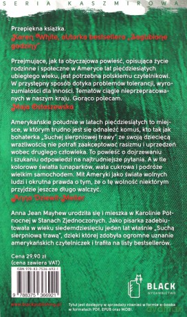 Sucha Sierpniowa Trawa - Anna Jean Mayhew [KSIĄŻKA]