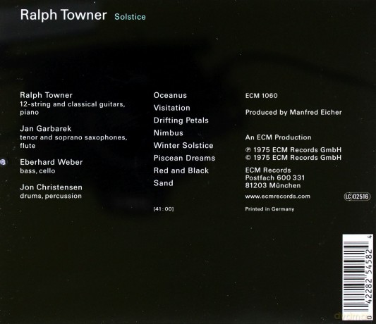 Ralph Towner: Solstice [CD]