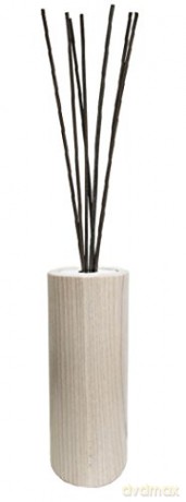 Millefiori Zylinderförmiger Diffusor 250 ml Air Design inklusive Stäbchen, Natur Holz, 13.3 x 10.1 x 24.1 cm