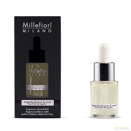 Millefiori,7FIMW,Fleur AA8de Magnolia& Bois Duftöl,Glas, klar, 15ml
