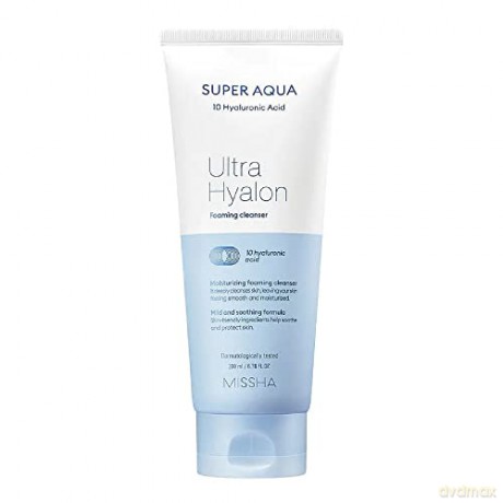 Missha Super Aqua Ultra Hyalron Cleansing Foam, 200 ml