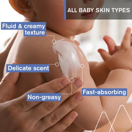 Moisturizing lotion for face and body for children from birth Bebe Moisturizing Milk - Volume: 500 ml