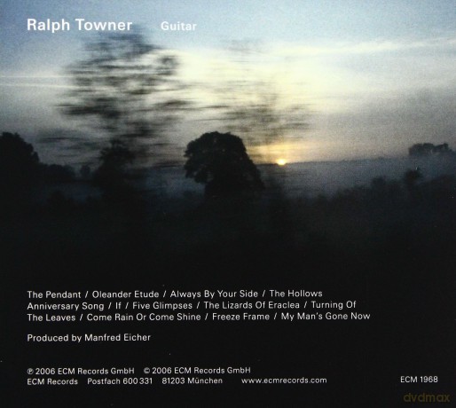 Ralph Towner: Time Line (Solo Guitar) [CD]