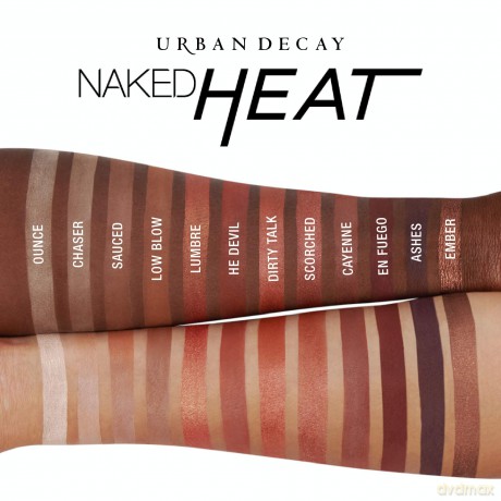 Naked Heat eyeshadow palette Eyeshadow Palette 15.6 g