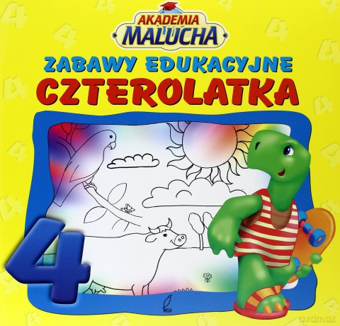 Zabawy Edukacyjne Czterolatka Akademia Malucha [KSIĄŻKA]