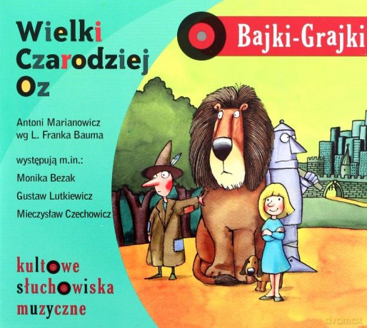 Wielki czarodziej Oz [AUDIOBOOK] [CD]