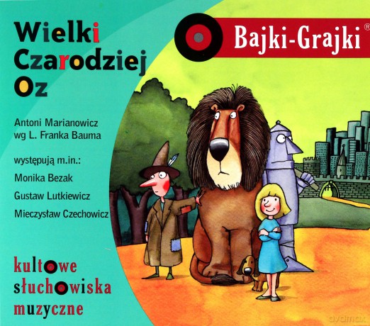 Wielki czarodziej Oz [AUDIOBOOK] [CD]