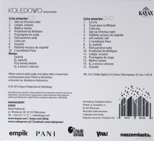 Zakopower: Kolędowo [CD]+[DVD]