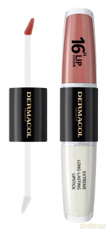 NEU Dermacol - 16-Hour Lip Colour, High Pigmentation Lip Gloss, Two-Phase Lip Gloss, Kiss-Proof Lip Make-up with Matte Finish and Shine,no. 31, Instant Match