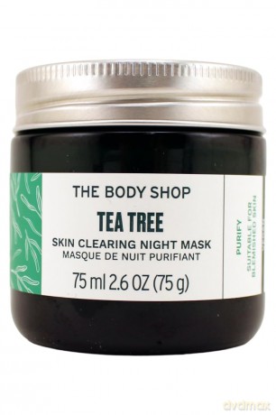 Night cleansing mask for problematic and sensitive skin Tea Tree Skin Clearing Night Mask 75 ml