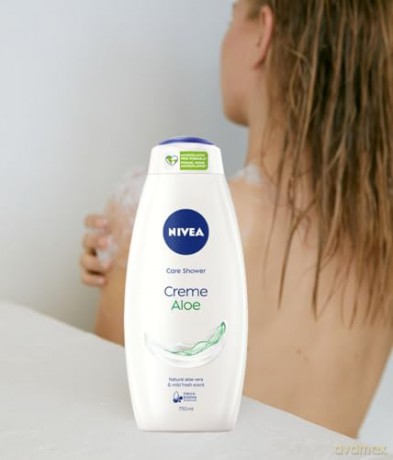 Nivea Creme Fresh Aloe gel, Duschcreme, 750ml