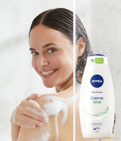 Nivea Creme Fresh Aloe gel, Duschcreme, 750ml