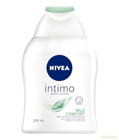NIVEA Intimo Liquid Soap Gel 250ml Mild Comfort Gently Cleanses, for Intimate Hygiene Alcohol Free Sensitive Skin Chamomile Extract, Jojoba Oil And Lactic Acid Formula (Pack Of 6)