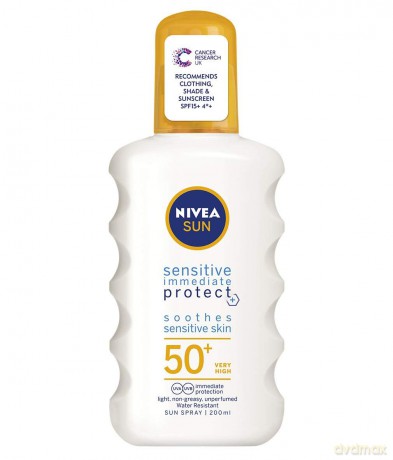 Nivea Sun Kids Protect and Sensitive Sonnenspray, 200 ml