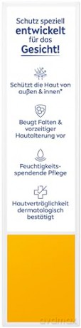 NIVEA SUN UV Gesicht Q10 Anti-Age Sonnenschutz mit LSF 50 (50 ml), feuchtigkeitsspendende Gesichtssonnencreme, Anti-Falten Sonnencreme mit Schutz vor UVA/UVB-Strahlen