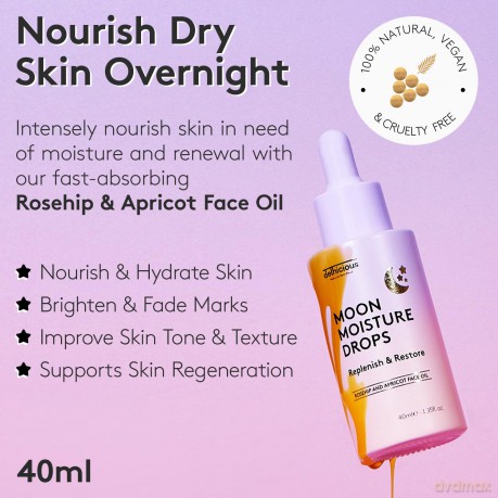 Non pleov˝ olej Moon Moisture Drops Face Oil 40 ml