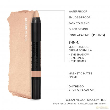Nudestix Magnetic Eye Color, shade=Moon by Nudestix
