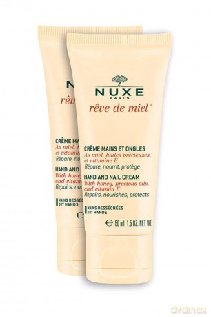 Nuxe Hand- und Nagelcreme 50 ml, 2 Stück