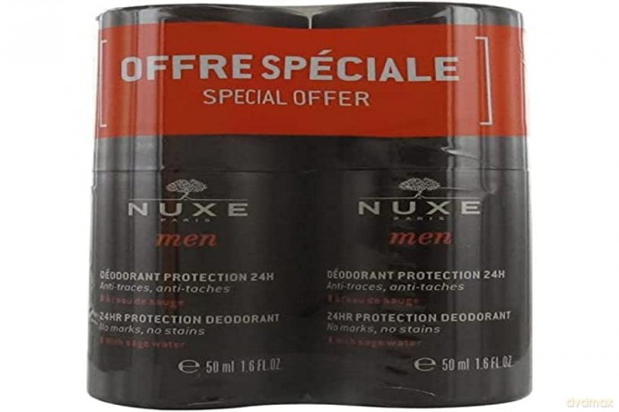 NUXE MEN DÉODORANT PROTECTION 24H ROLL-ON set 2 pz
