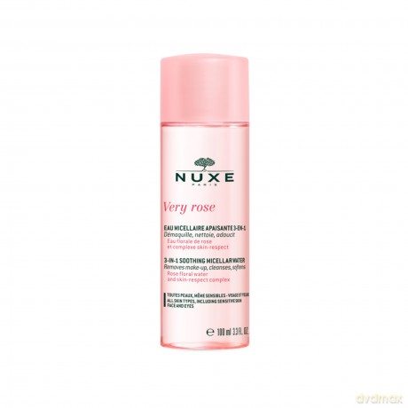 Nuxe Paris C-NU-135-02 Very Rose Agua Micelar Limpiadora 3 en 1 Calmante Pieles Sensibles, 100 ml
