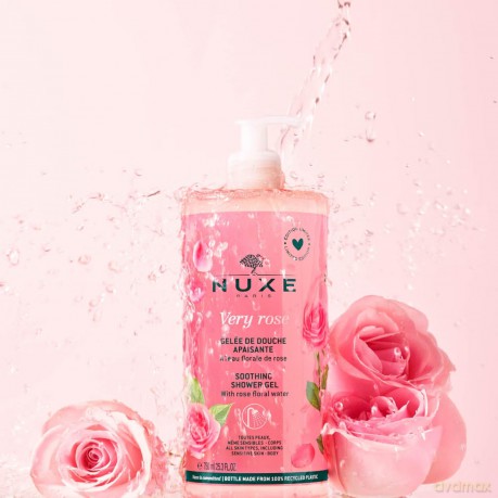 NUXE Very Rose Soothing Shower Gel, 750 ml