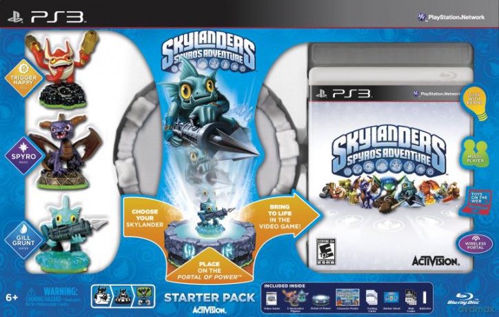 Skylanders Spyro's Adventures Starter Pack [GRA PS3]