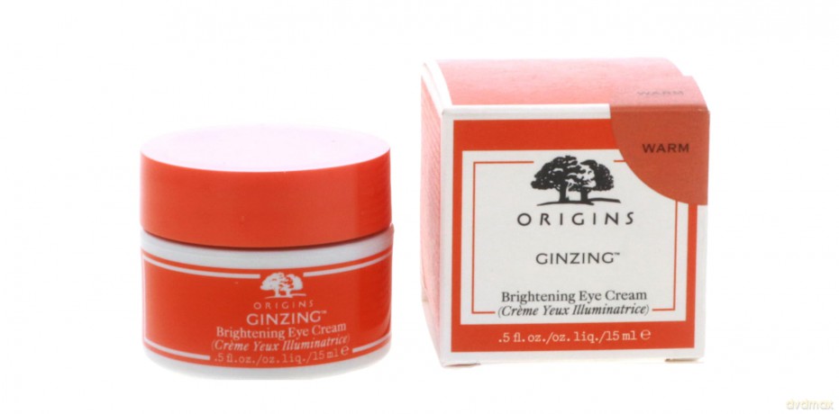 ORIGINS GinZing Refreshing Eye Cream to Brighten and Depuff - Warm, 15 ml