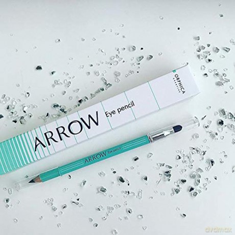 ORPHICA ARROW Kajalstift schwarz + Schwämmchen