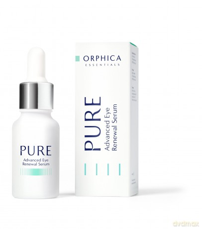 ORPHICA Augenserum Pure Advanced Eye Renewal Serum | Sofort straffend | Konzentriertes mit Schneckenschleim gegen Augenringe, Falten und Schwellungen | Gesicht | Augencreme | Eye cream | 15 ml