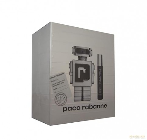 Paco Rabanne Phantom Men Edt Spray 100ml + Travel Spray 20ml
