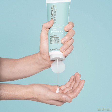 Paul Mitchell Clean Beauty Hydrate Conditioner - Haar-Spülung mit Oliven-Öl, reichhaltige Pflege und Reparatur für trockenes Haar - 250 ml