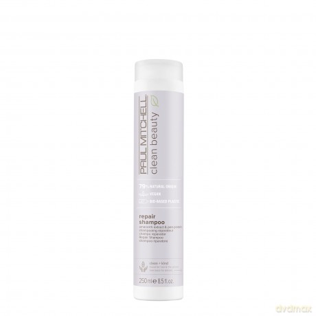 Paul Mitchell Clean Beauty Repair Shampoo - Haar-Wäsche Mit Amarant-Extrakt, Pflege Und Reparatur Für Geschädigtes Und Brüchiges Haar - 250ml