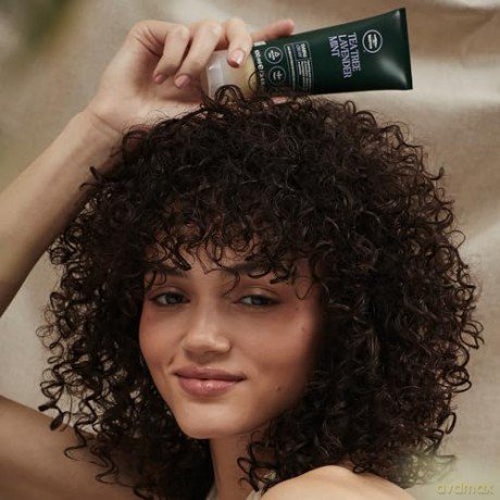 Paul Mitchell Tea Tree Lavender Mint Taming Cream - Leave-In Haar-Pflege für wellige, lockige und naturkrause Haare, tägliche Hair-Lotion für trockenes Haar, 100 ml