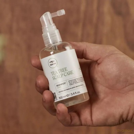 Paul Mitchell Tea Tree Scalp Care Anti-Thinning Tonic - Haar-Tonikum unterstützt Haar-Wachstum, stimulierende Scalp-Care für Kopfhaut und dünner werdendes Haar - 100 ml