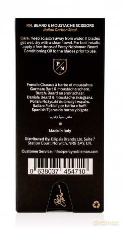 Percy Nobleman Bart Schere, 1er Pack (1 x 1 Stück)