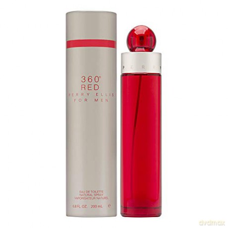 Perry Ellis 360 rot Eau de Cologne im Kasten neu Single