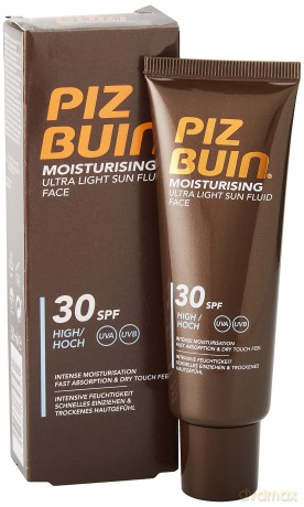 Piz Buin LIGHT dry touch face fluid SPF30 50 ml