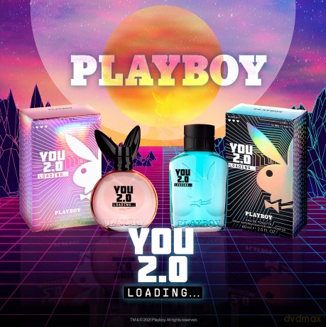 Playboy YOU 2.0 Loading Eau de Toilette-Spray für Ihn, 60 ml
