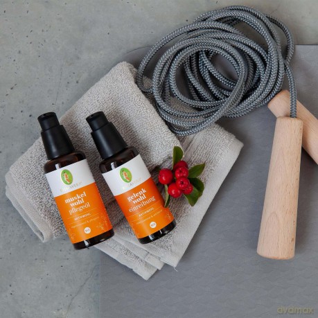 PRIMAVERA Aktivwohl Gelenkwohl Einreibung bio 10 x 50 ml - lindernder Effekt bei einer Gelenkmassage - Aromatherapie - aktivierend, mobilisierend - vegan
