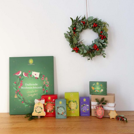 PRIMAVERA Geschenkanhänger Strahlen - Geschenkanhänger mit Lippenpflegestift - Zitrone und Litsea - Naturkosmetik - vegan