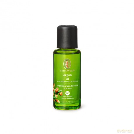 PRIMAVERA Pflegeöl Arganöl bio 30 ml - naturreine Pflanzenkraft - Glasflasche - Aromaöl, Körperöl, Naturkosmetik - schützend, kräftigend, regenerierend - vegan