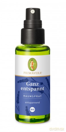 PRIMAVERA Raumspray Ganz entspannt bio 50 ml - Aromadiffuser, Aromatherapie - entspannend- vegan