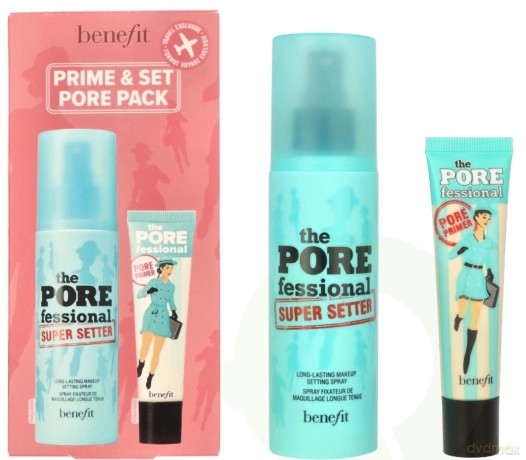Prime and Set Pore Pack decorative cosmetics gift set