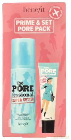 Prime and Set Pore Pack decorative cosmetics gift set