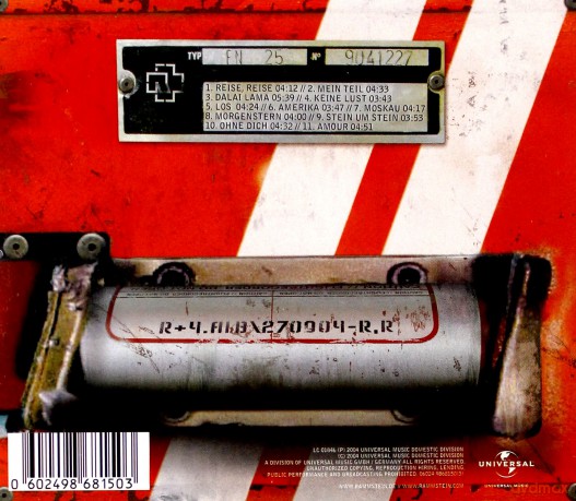 Rammstein: Reise, Reise [CD]