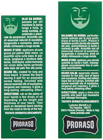 Proraso Proraso Metal Box Beard Care Refreshing