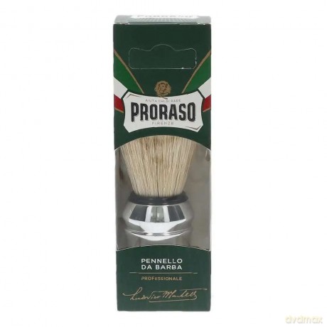 PRORASO Rasierpinsel, verchromt