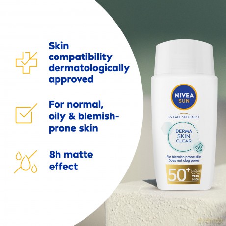Protective skin cream Specialist Derma Skin Clear SPF 50+ 40 ml